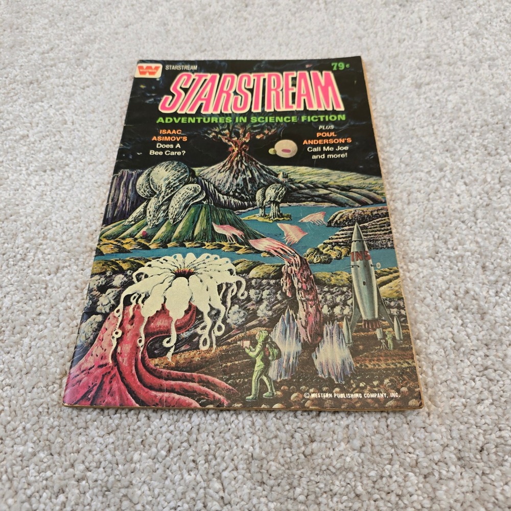 Whitman Starstream Comic #4 Anthology Isaac Asimov Poul Anderson 1976